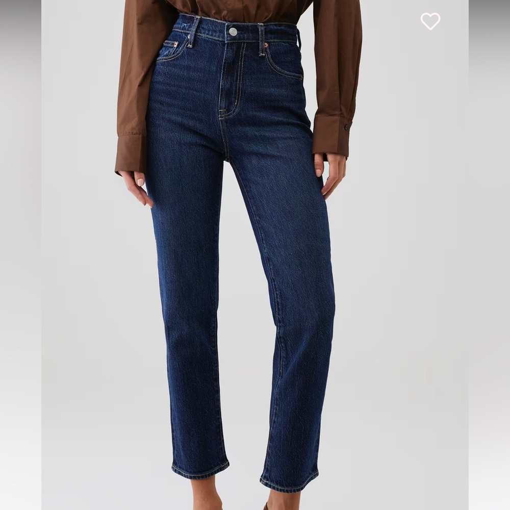 Pistola Bri Jeans - Dark Blue High-Waisted Jeans